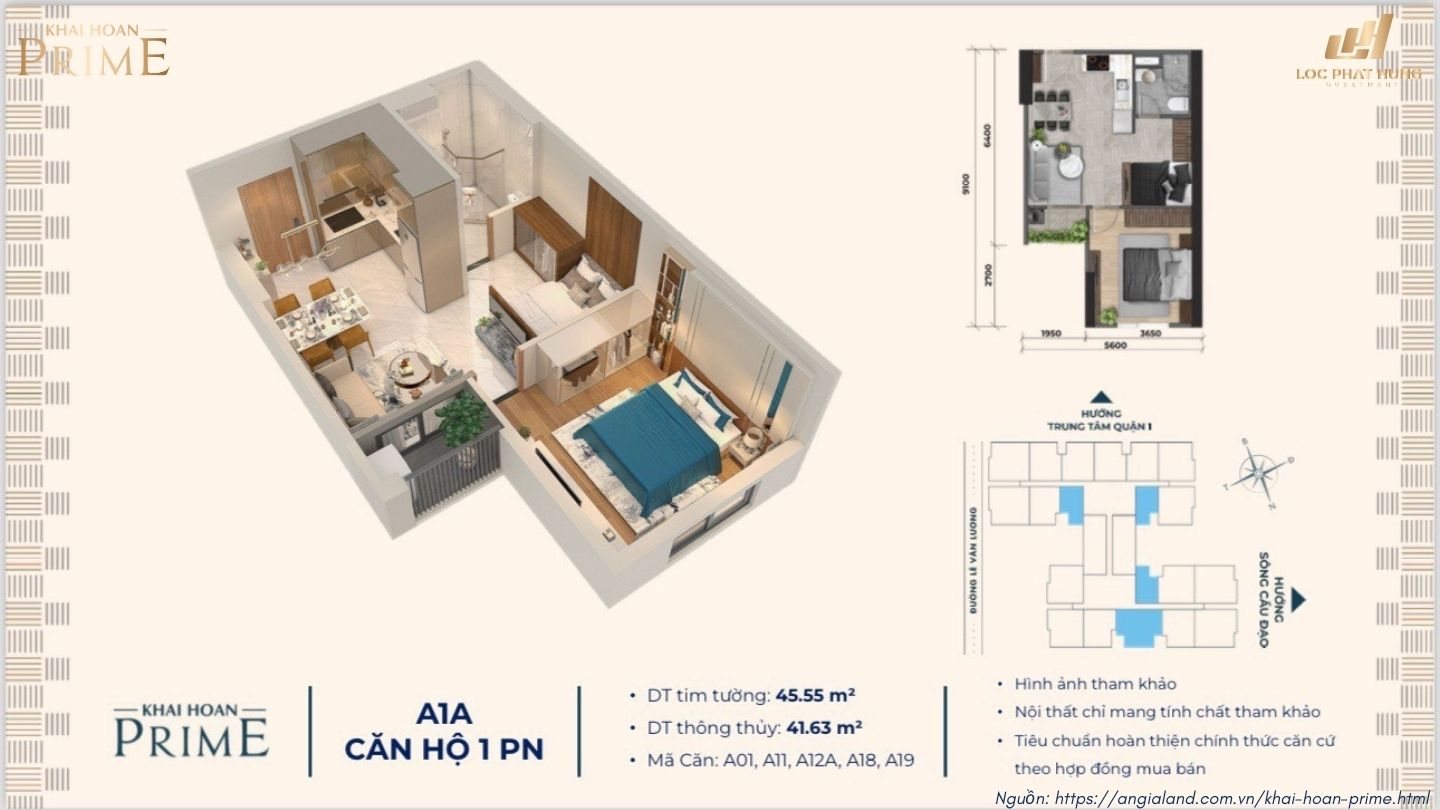 Căn hộ mẫu Khải Hoàn Prime
